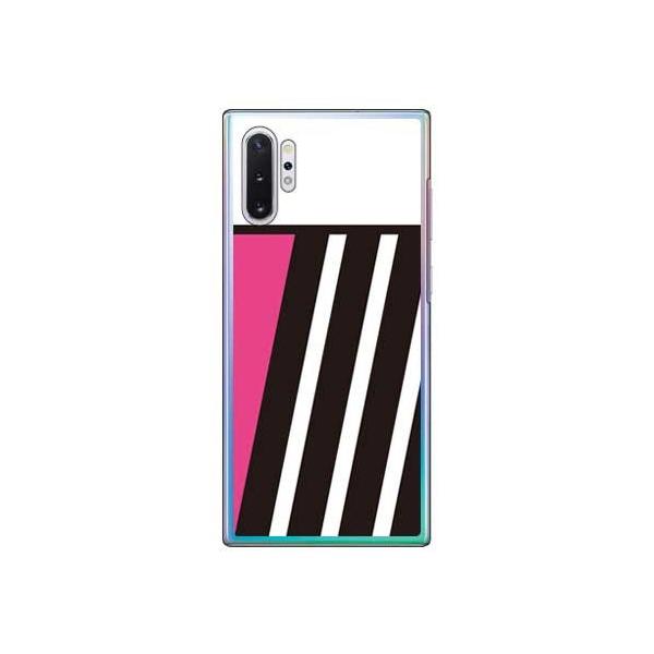 Galaxy Note10+ �P�[�X SCV45 SC-01M PINK �� BLACK �s���N �X�}�z�P�[�X (�󒍐��Y)