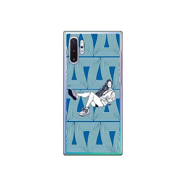 Galaxy Note10+ �P�[�X SCV45 SC-01M Face SNEAKER ADDICT �X�}�z�P�[�X (�󒍐��Y)