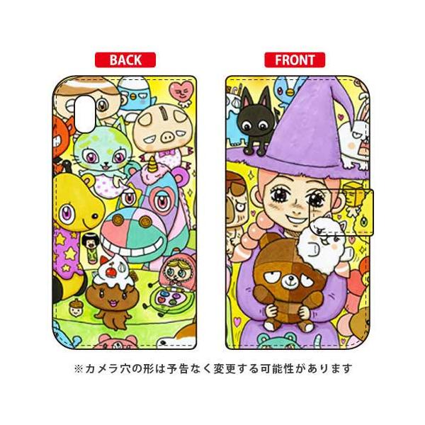 Galaxy A20 �P�[�X SCV46�ESC-02M �C���X�g���[�^�[326 �蒠 ���E��u�T�C�N�ȃk�C�O���~ �X�}�z�P�[�X (�󒍐��Y)