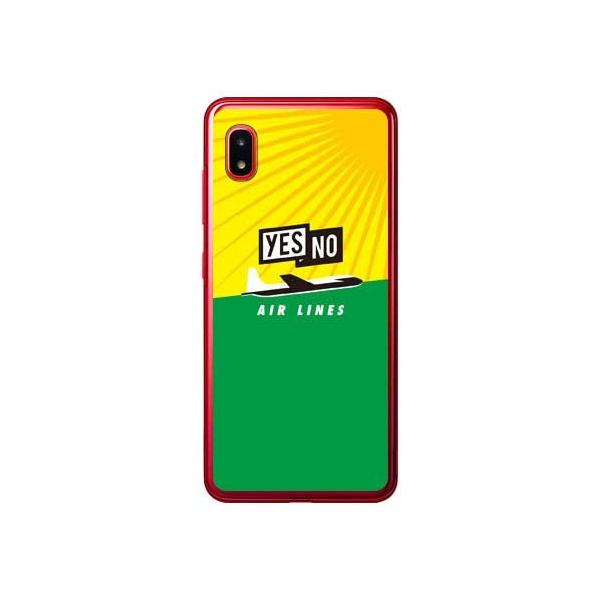 Galaxy A20 P[X SCV46ESC-02M YESNO AIR LINES CG[×O[ X}zP[X (󒍐Y)