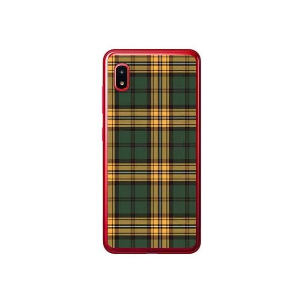 Galaxy A20 P[X SCV46ESC-02M `FbN O[×CG[ X}zP[X (󒍐Y)