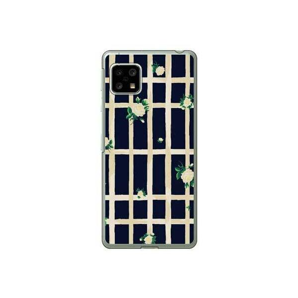 AQUOS sense5G �P�[�X sense4�Esense4 lite SINDEE Flower Grid �i�l�C�r�[�j