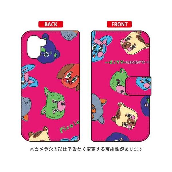 AQUOS R3 �P�[�X �蒠 Rob Kidney City Escape Picnic Crew �X�}�z�P�[�X (�󒍐��Y)