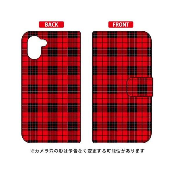 AQUOS R3 �P�[�X �蒠 Cf LTD �`�F�b�N�� �iRED�j �X�}�z�P�[�X (�󒍐��Y)
