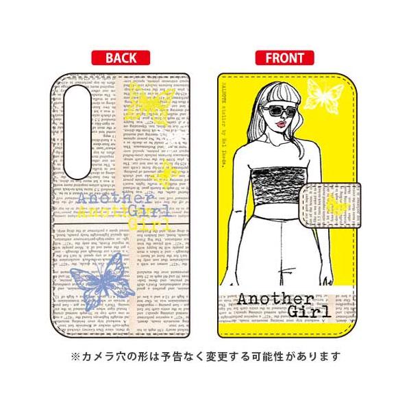 Xperia 1 II �P�[�X �蒠 Hal Ikeda Another Girl �C�G���[ �X�}�z�P�[�X (�󒍐��Y)