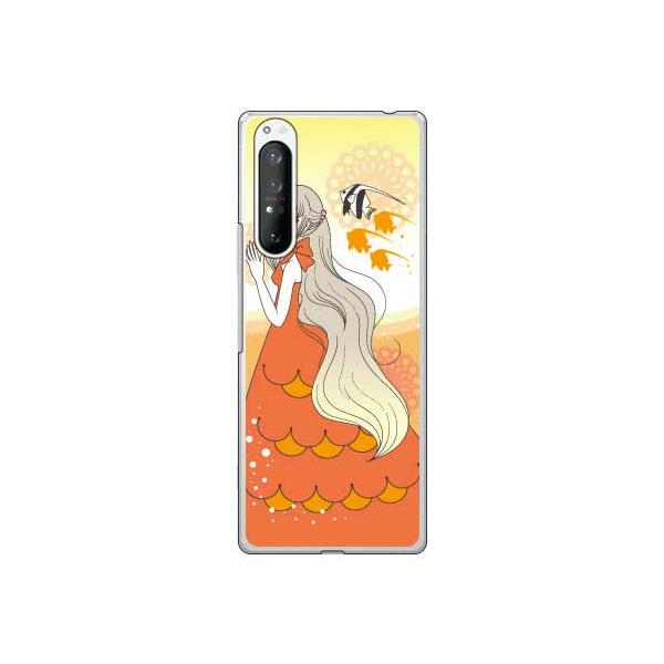Xperia 1 II �P�[�X ���������� Coral Fish �X�}�z�P�[�X (�󒍐��Y)