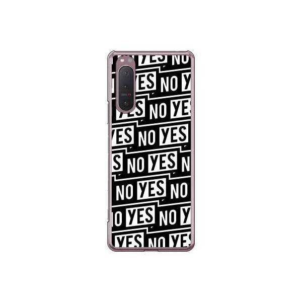 Xperia 5 II �P�[�X SOG02 A002SO YESNO���x�� �z���C�g �X�}�z�P�[�X (�󒍐��Y)