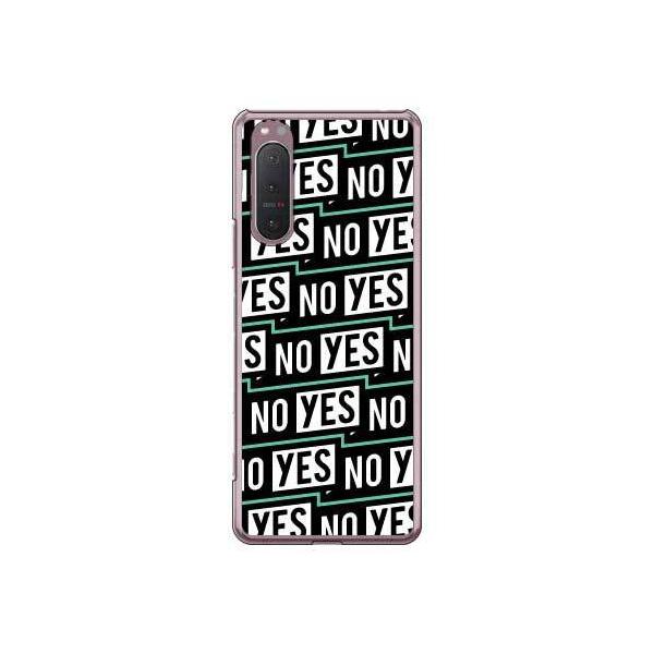 Xperia 5 II �P�[�X SOG02 A002SO YESNO���x�� �G�������h �X�}�z�P�[�X (�󒍐��Y)