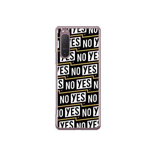 Xperia 5 II �P�[�X SOG02 A002SO YESNO���x�� �C�G���[ �X�}�z�P�[�X (�󒍐��Y)