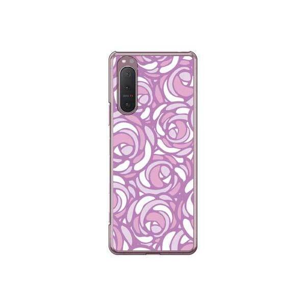 Xperia 5 II �P�[�X SOG02 A002SO ���[�Y�|�b�v �p�X�e���p�[�v�� �X�}�z�P�[�X (�󒍐��Y)