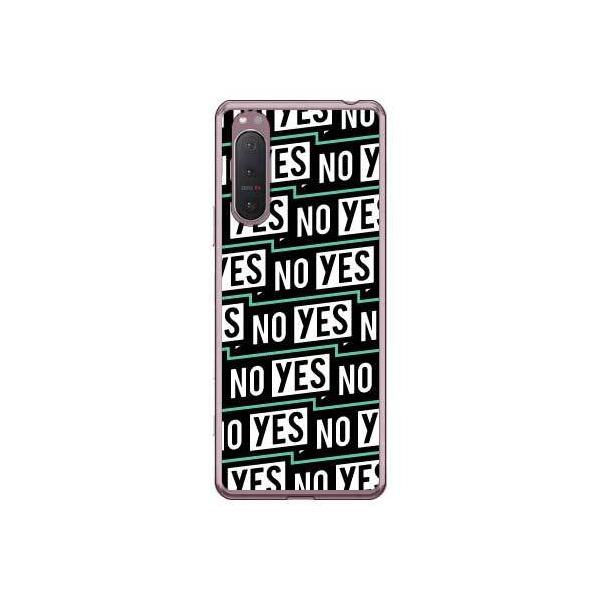 Xperia 5 II �P�[�X SOG02 A002SO YESNO���x�� �G�������h �X�}�z�P�[�X (�󒍐��Y)