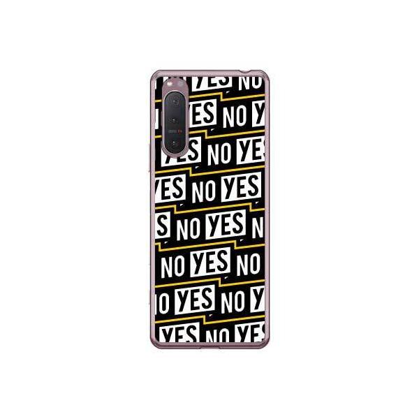 Xperia 5 II �P�[�X SOG02 A002SO YESNO���x�� �C�G���[ �X�}�z�P�[�X (�󒍐��Y)