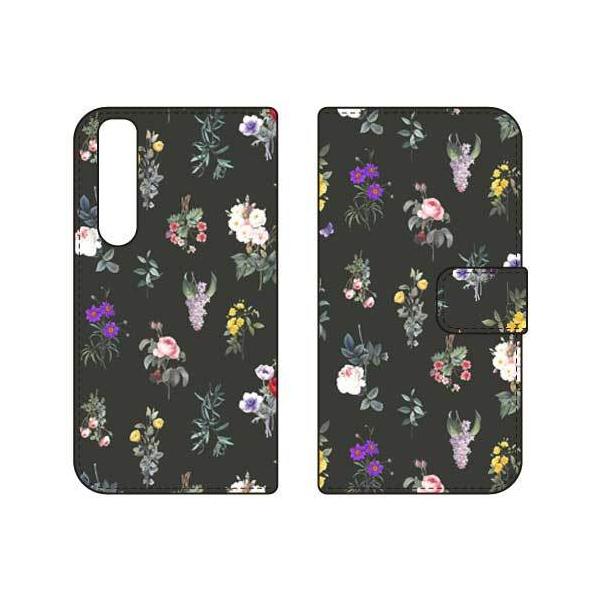 Xperia 1 III �P�[�X SOG03 SO-51B A101SO �蒠 SINDEE Botanical �i�u���b�N�j �X�}�z�P�[�X (�󒍐��Y)