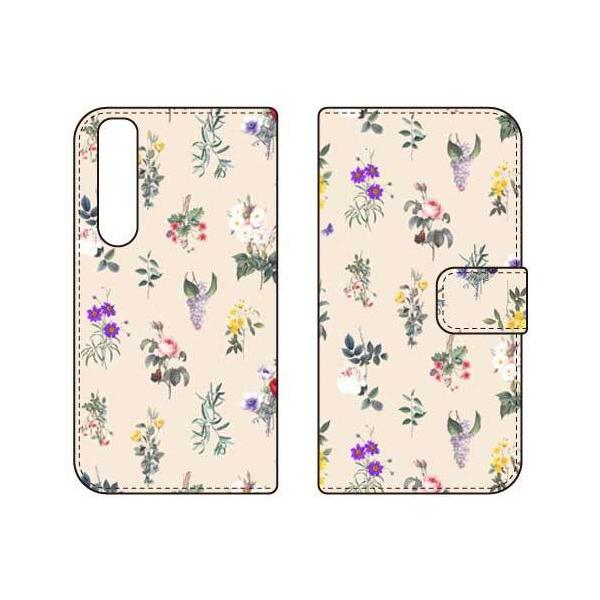 Xperia 1 III �P�[�X SOG03 SO-51B A101SO �蒠 SINDEE Botanical �i�z���C�g�j �X�}�z�P�[�X (�󒍐��Y)