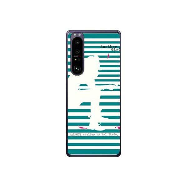 Xperia 1 III �P�[�X SOG03 SO-51B A101SO �r�c�n�� �A�i�U�[�K�[���E�X�g���C�v2�E�^�[�R�C�Y�O���[�� �X�}�z�P�[�X (�󒍐��Y)
