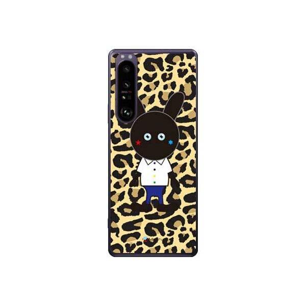 Xperia 1 III ケース SOG03 SO-51B A101SO Black Panther ヒョウ柄 スマホケース (受注生産)