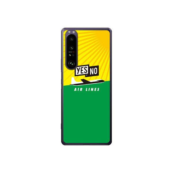 Xperia 1 III �P�[�X SOG03 SO-51B A101SO YESNO AIR LINES �C�G���[×�O���[�� �X�}�z�P�[�X (�󒍐��Y)