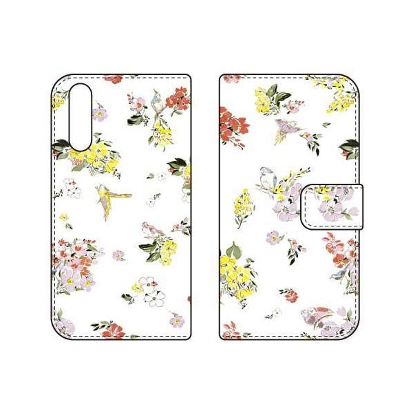 Xperia 10 III SOG04�ESO-52B�EA102SO�E10 III Lite XQ-BT44 �蒠 SINDEE Fly Flower �i�z���C�g�j �X�}�z�P�[�X (�󒍐��Y)