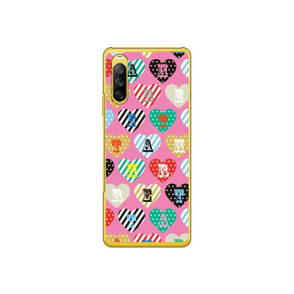 Xperia 10 III ( SOG04 / SO-52B ) �J���t���n�[�g �s���N �X�}�z�P�[�X (�󒍐��Y)