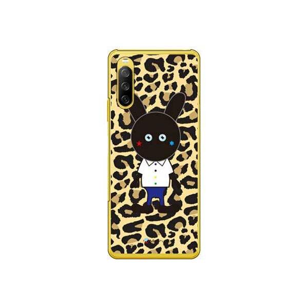 Xperia 10 III ( SOG04 / SO-52B ) Black Panther ヒョウ柄 スマホケース (受注生産)