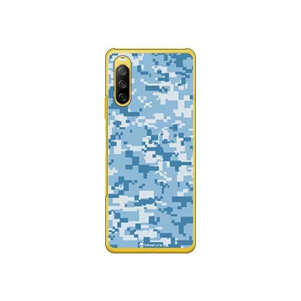Xperia 10 III ( SOG04 / SO-52B ) DIGITAL camouflage �u���[ �X�}�z�P�[�X (�󒍐��Y)
