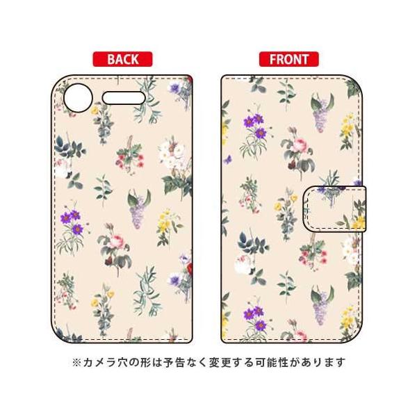 Xperia XZ1 �P�[�X �蒠 SINDEE Botanical �i�z���C�g�j �X�}�z�P�[�X (�󒍐��Y)