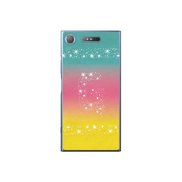 Xperia XZ1 �P�[�X �A���n �g���s�J�� G Cf ltd �X�}�z�P�[�X (�󒍐��Y)