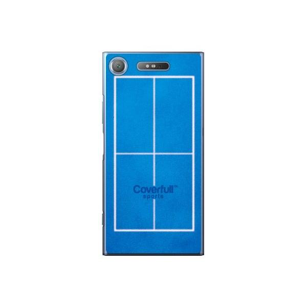 Xperia XZ1 �P�[�X �싅 �u���[ �X�}�z�P�[�X (�󒍐��Y)