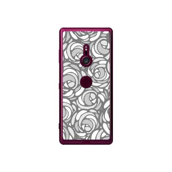Xperia XZ3 �P�[�X ���[�Y�|�b�v �p�X�e���O���[ �X�}�z�P�[�X (�󒍐��Y)