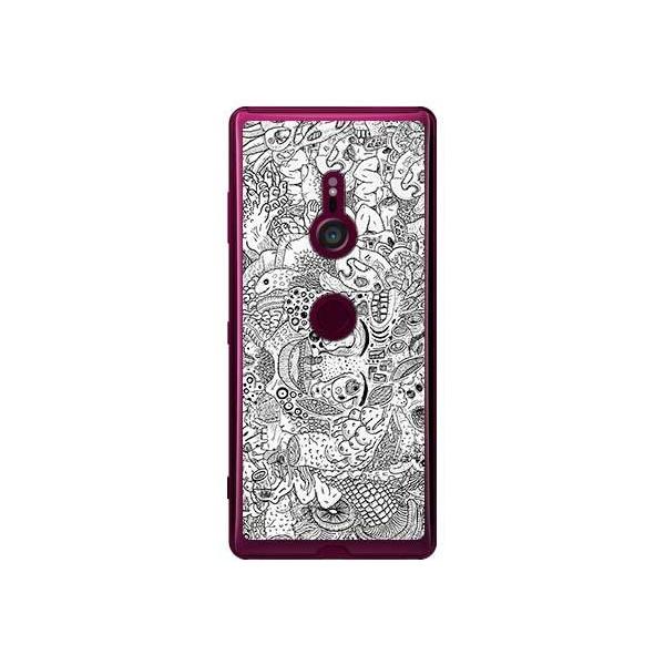 Xperia XZ3 �P�[�X �C���X�g���[�^�[326 ���� �X�}�z�P�[�X (�󒍐��Y)