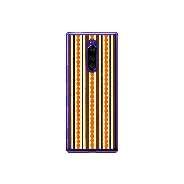 Xperia 1 �P�[�X SOV40�ESO-03L �V�}�V�} �u���E��×�I�����W �X�}�z�P�[�X (�󒍐��Y)