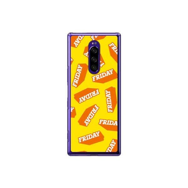 Xperia 1 �P�[�X SOV40�ESO-03L FRIDAY �C�G���[ �X�}�z�P�[�X (�󒍐��Y)