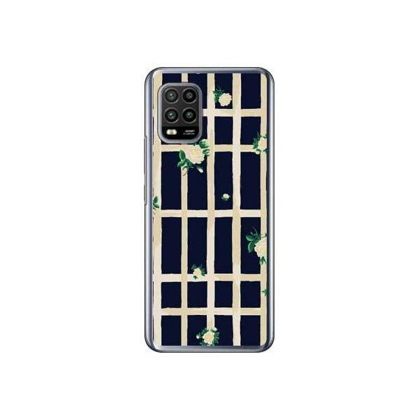 Mi 10 Lite 5G XIG01 SINDEE Flower Grid �i�l�C�r�[�j �X�}�z�P�[�X (�󒍐��Y)