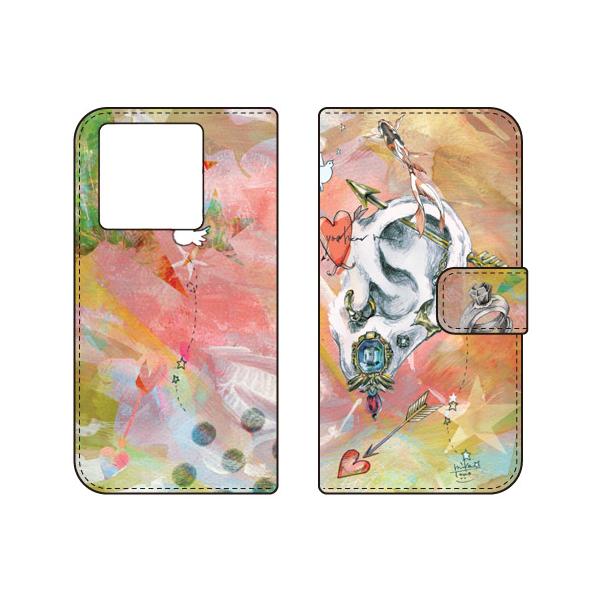 手帳型スマホケース MIKATAMO I can hear you. (受注生産) SECOND SKIN Xiaomi 13T XIG04 シャオミ 13T XIG04