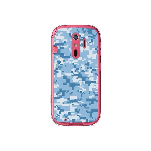 炭炭X}[gtH4 F-04J DIGITAL camouflage u[ X}zP[X (󒍐Y)