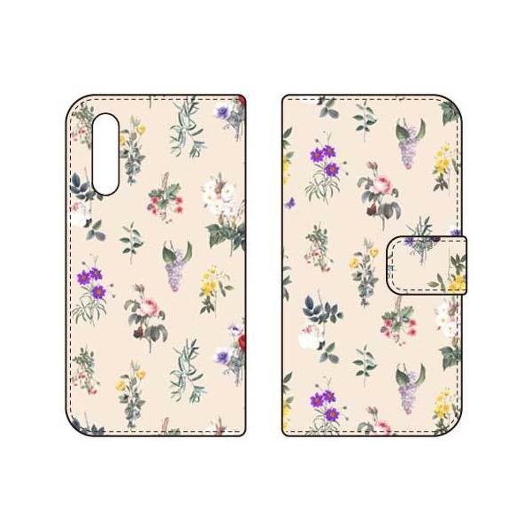 LG VELVET �P�[�X L-52A �蒠 SINDEE Botanical �i�z���C�g�j �X�}�z�P�[�X (�󒍐��Y)