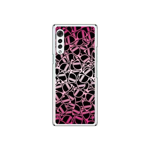 LG VELVET �P�[�X L-52A �T���O���X �s���N �X�}�z�P�[�X (�󒍐��Y)