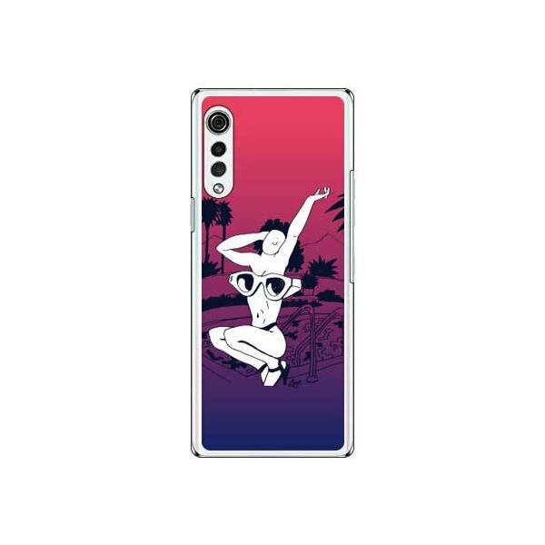 LG VELVET �P�[�X L-52A Face Swimming Girl �X�}�z�P�[�X (�󒍐��Y)