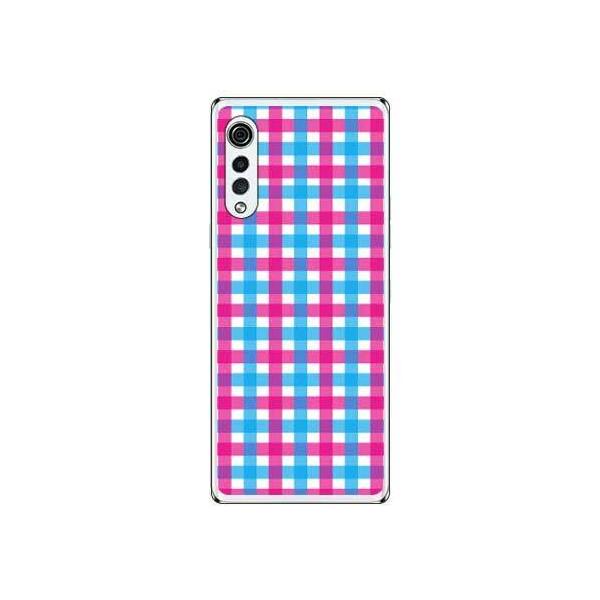 LG VELVET �P�[�X L-52A �M���K���`�F�b�N �^�[�R�C�Y×�s���N �X�}�z�P�[�X (�󒍐��Y)