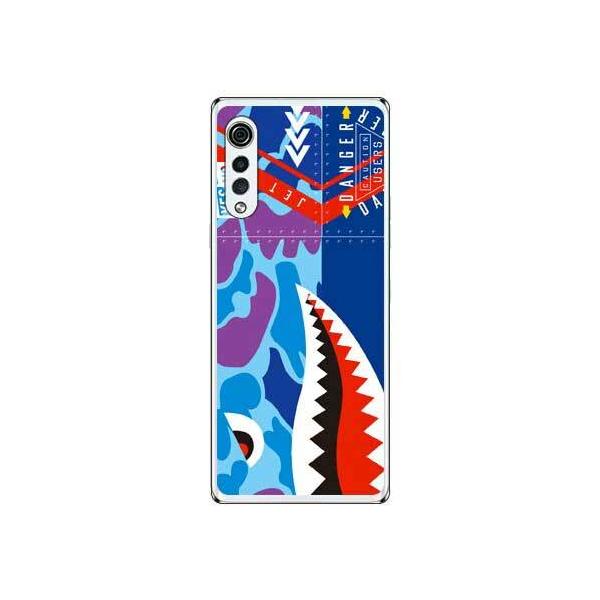 LG VELVET �P�[�X L-52A �V���[�N �n���^�[�J�� �u���[ �X�}�z�P�[�X (�󒍐��Y)