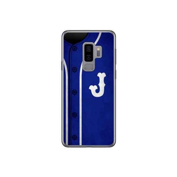 Galaxy S9+ �P�[�X SC-03K SCV39 �x�[�X�{�[�� �u���[ J �X�}�z�P�[�X (�󒍐��Y)