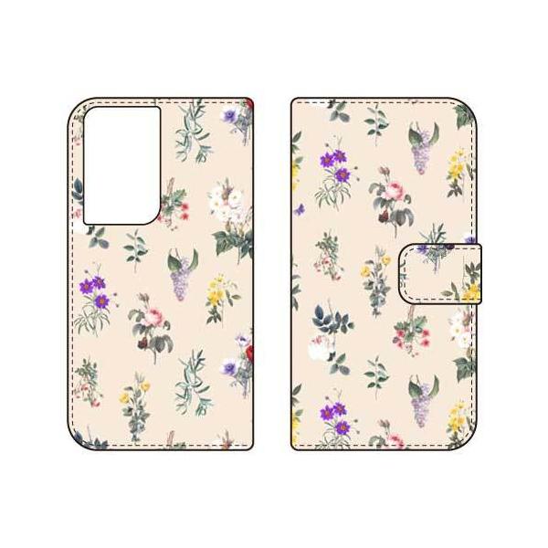 Galaxy S21 Ultra 5G �P�[�X SC-52B �蒠 SINDEE Botanical �i�z���C�g�j �X�}�z�P�[�X (�󒍐��Y)