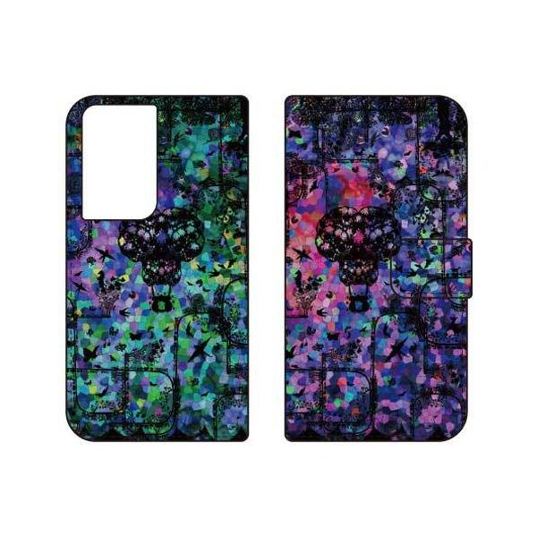 Galaxy S21 Ultra 5G �P�[�X SC-52B monikoto�f�U�C�� �蒠 �X�e���h�O���X �X�}�z�P�[�X (�󒍐��Y)