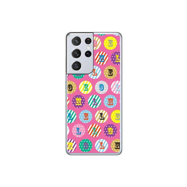 Galaxy S21 Ultra 5G �P�[�X SC-52B �n���[ �h�b�g �s���N �X�}�z�P�[�X (�󒍐��Y)