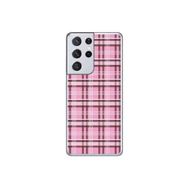 Galaxy S21 Ultra 5G �P�[�X SC-52B �J���g���[�^�[�^���`�F�b�N �s���N×�u���E�� �X�}�z�P�[�X (�󒍐��Y)
