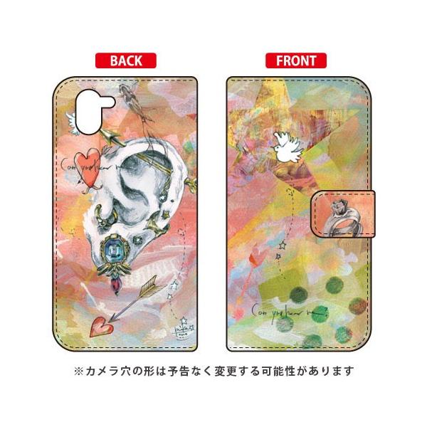 AQUOS R2 �P�[�X SH-03K SHV42 706SH �蒠 MIKATAMO I can hear you.2 �X�}�z�P�[�X (�󒍐��Y)