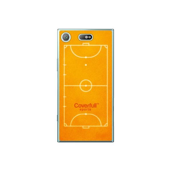 Xperia XZ1 Compact �P�[�X SO-02K �t�b�g�T�� �I�����W �X�}�z�P�[�X (�󒍐��Y)