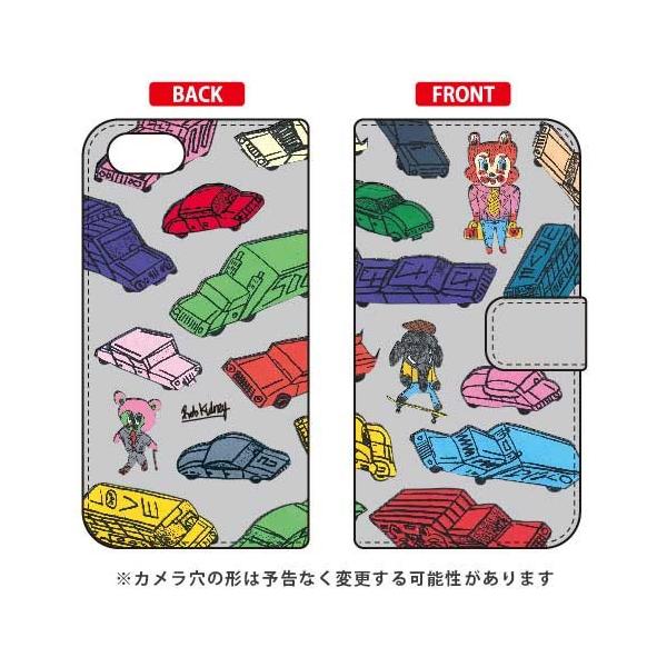 Xperia Ace �P�[�X SO-02L �蒠 Rob Kidney Dreamy Cars �X�}�z�P�[�X (�󒍐��Y)