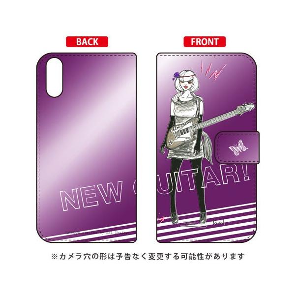 Xperia XZ �P�[�Xs SO-03J�ESOV35�E602SO �蒠 �r�c�n��New Guitar �p�[�v�� �X�}�z�P�[�X (�󒍐��Y)