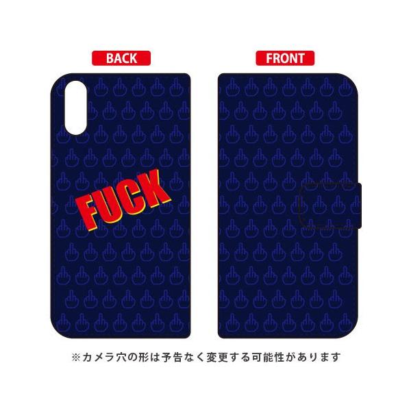 Xperia XZ �P�[�Xs SO-03J�ESOV35�E602SO �蒠 FUCK �l�C�r�[ Cf ltd �X�}�z�P�[�X (�󒍐��Y)